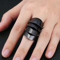 Berserk Ring - Black Gold