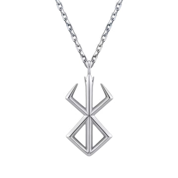 Berserk Mark Necklace - Sterling Silver