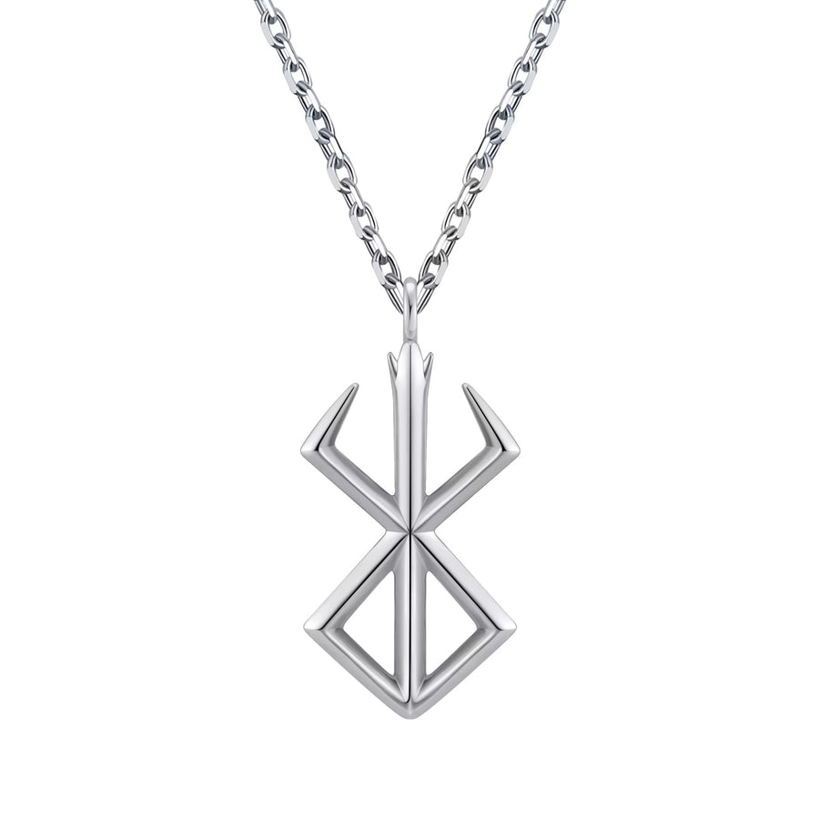 Berserk Mark Necklace - Sterling Silver