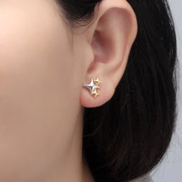 Sparkle Studs - Sterling Silver