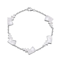 Thunderbolt Bracelet- Mother of Pearl