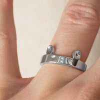 Pan Pan Ring - Sterling Silver