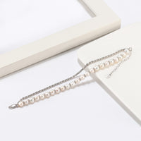 Pearl Rope Double Bracelet - Sterling Silver/Freshwater Pearl