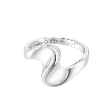 Wave Ring - Sterling Silver
