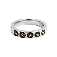 5 Star Ring - Sterling Silver