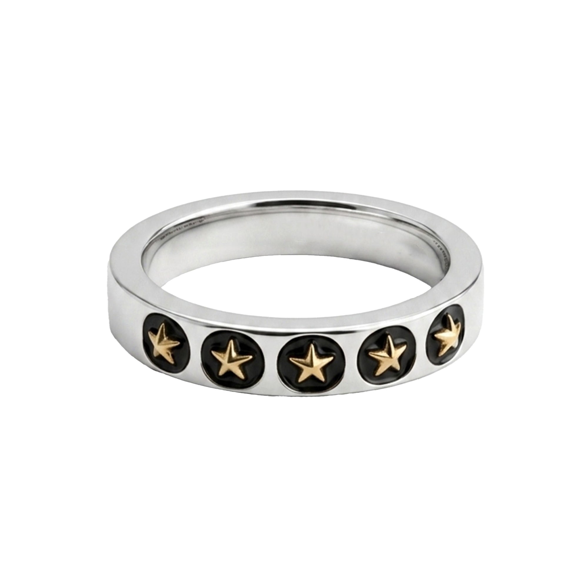 5 Star Ring - Sterling Silver