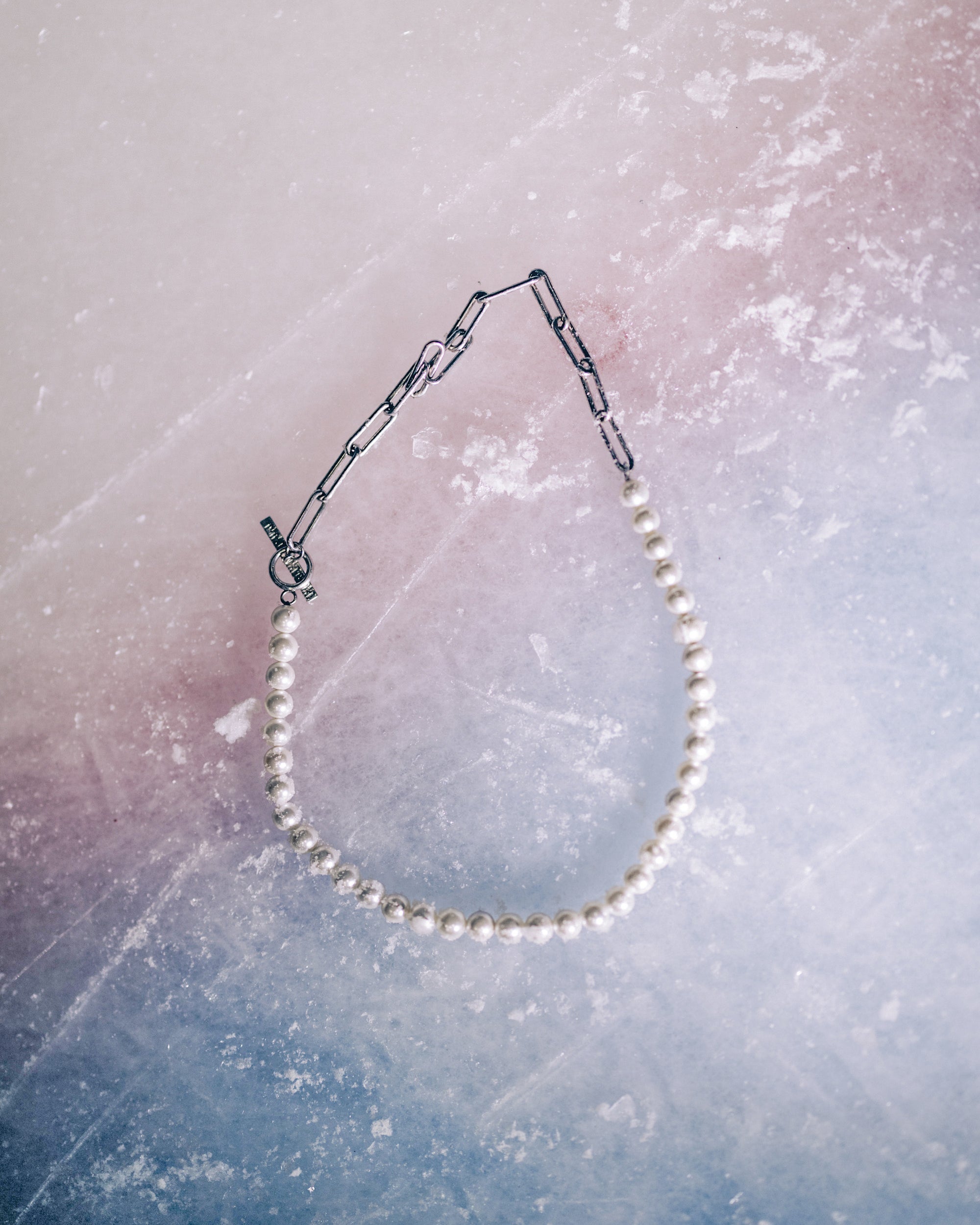 Maris Pearl Necklace - Sterling Silver