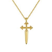 Dagger Necklace - 18K Gold