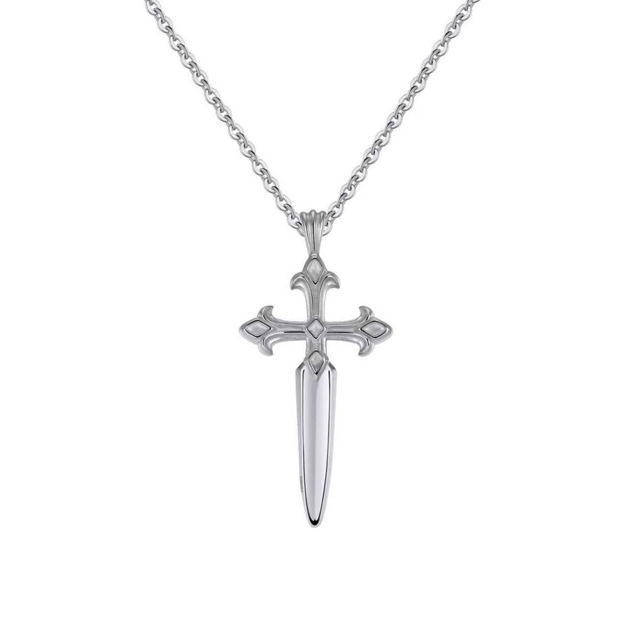 Dagger Necklace - Sterling Silver