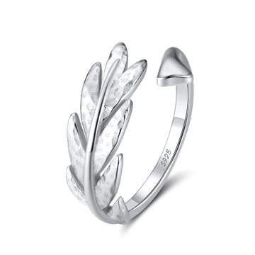 Feather Ring - Sterling Silver
