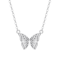 Butterfly Necklace - Sterling Silver