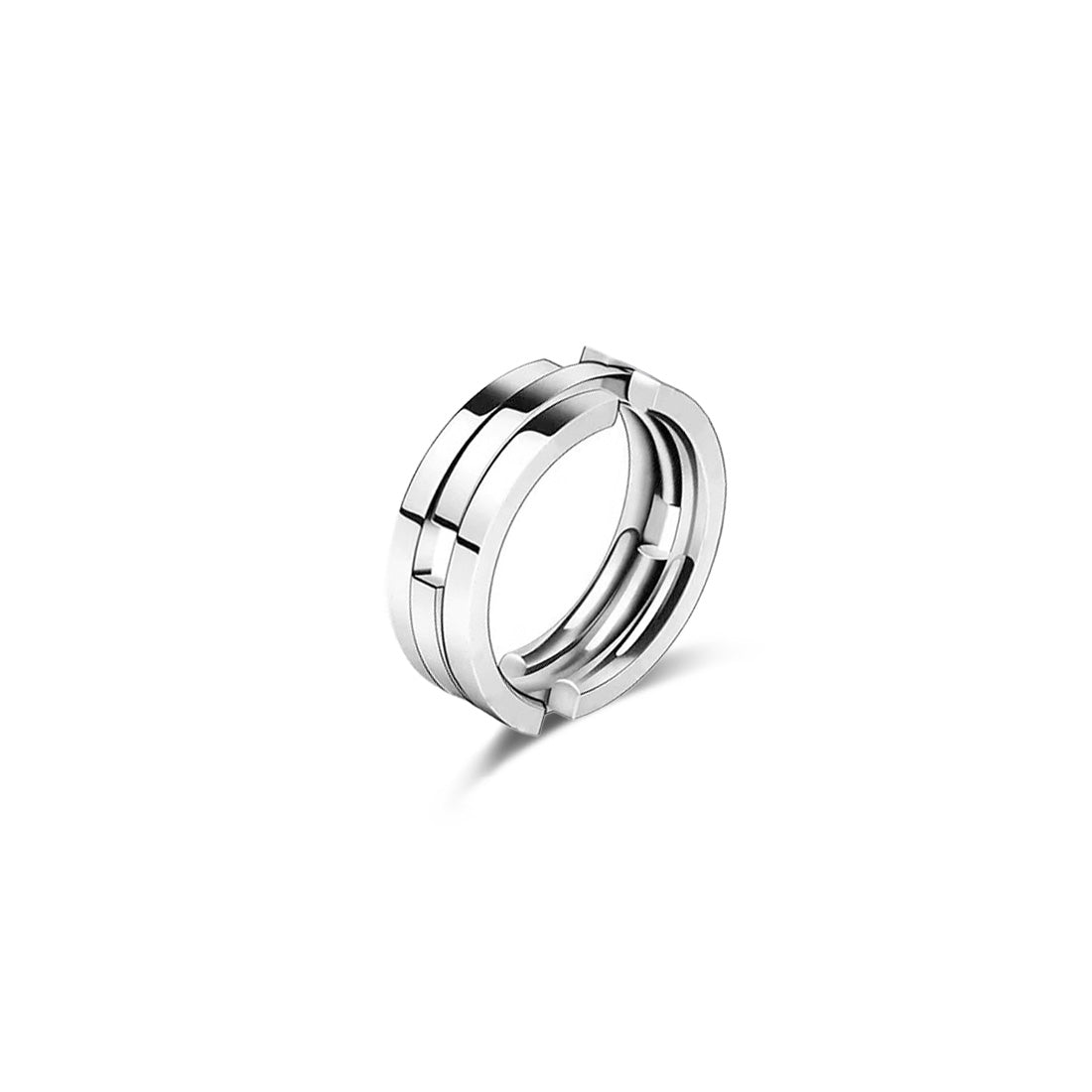 Flux Ring - Sterling Silver