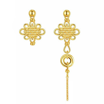Haku Earrings  - 18K Gold