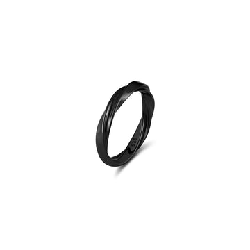 Infinity Ring 2.0 - Black Gold