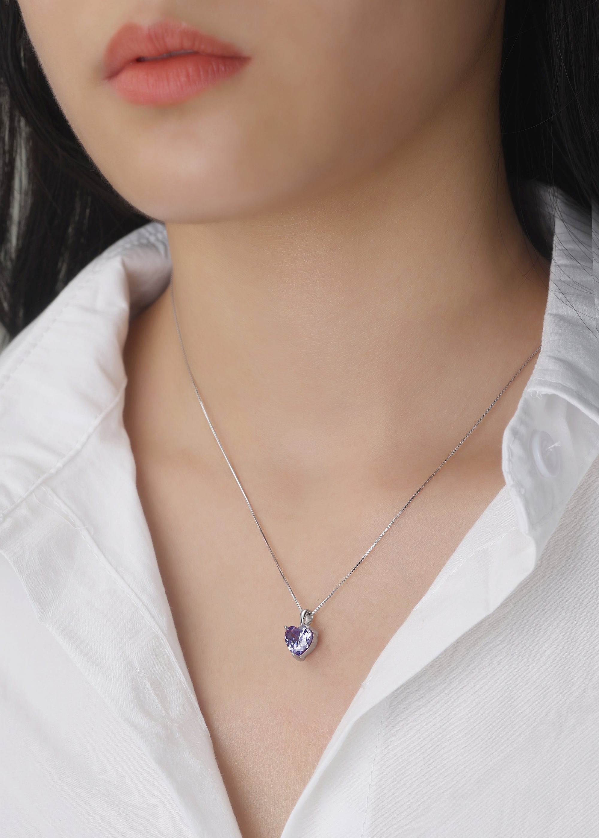 Love Necklace - Sterling Silver