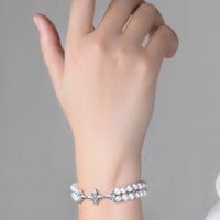 Lumiere Pearl Bracelet - Sterling Silver