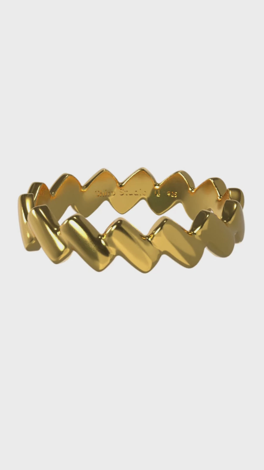 Aquarius Ring - 14K Gold