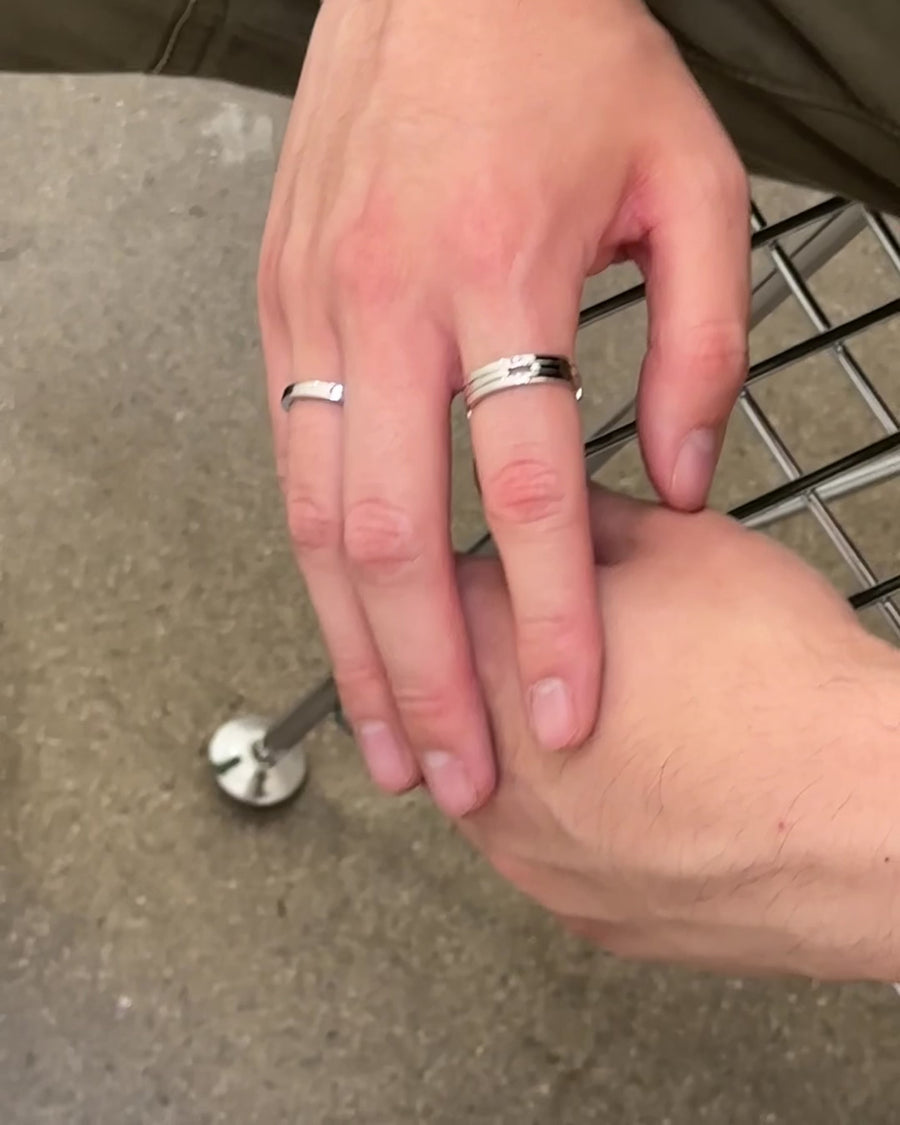 Flux Ring - Sterling Silver