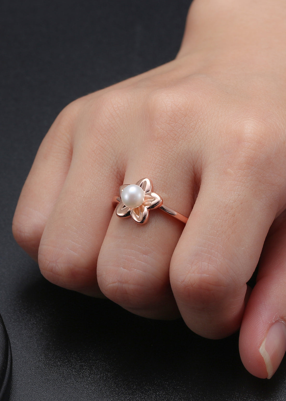 Sakura Ring - Rose Gold