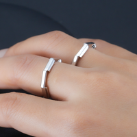 Yin Stack Ring - Sterling Silver