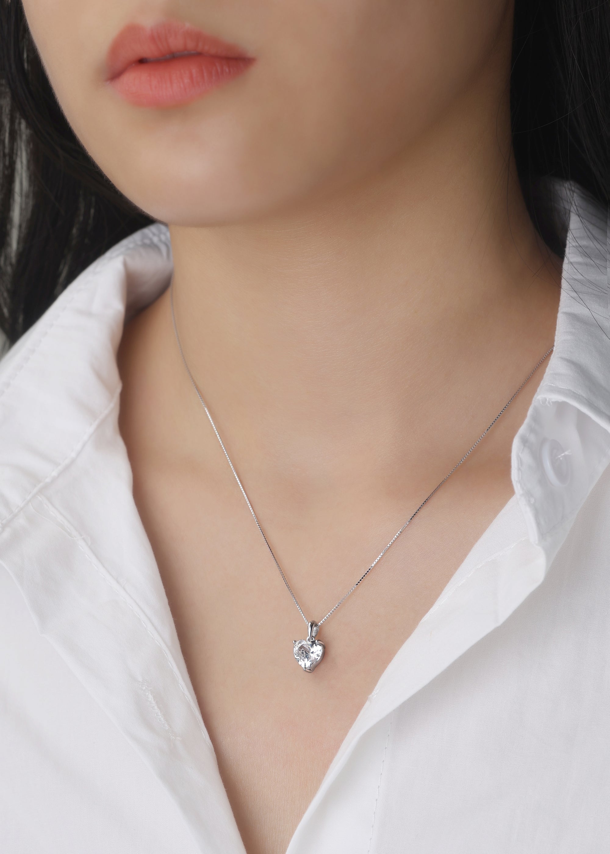 Love Necklace - Sterling Silver