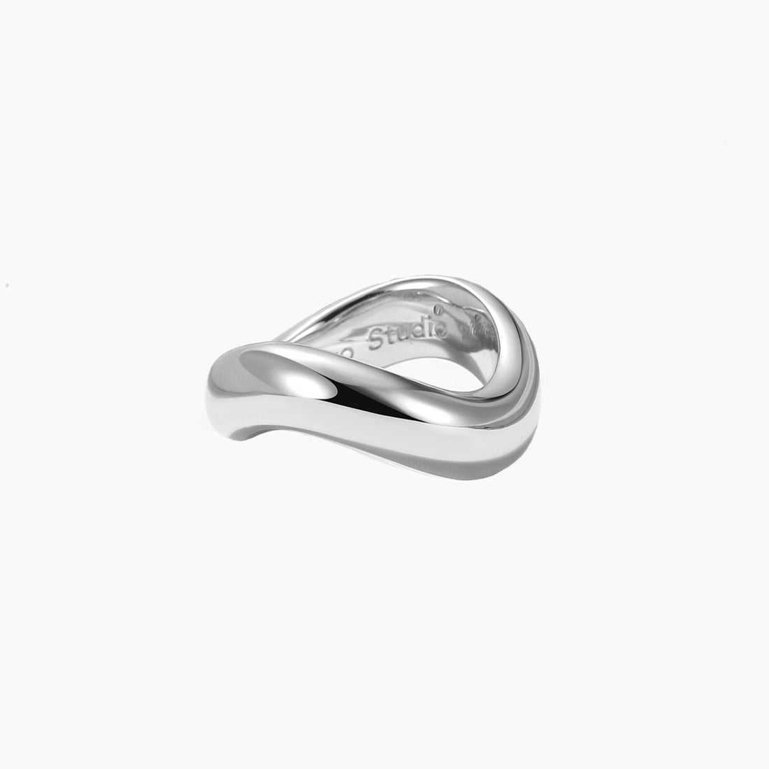 Aqua Ring - Sterling Silver
